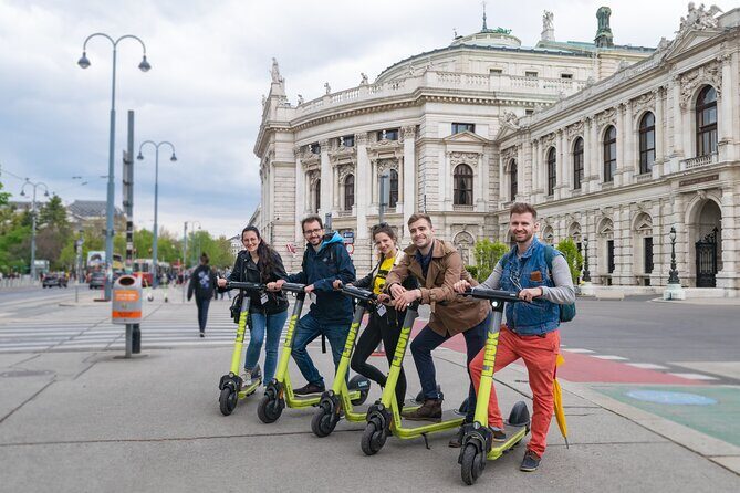 E-Scooter Tour through amazing Vienna! - Starting at Kunstverein Gartenhaus: Easy to Find, Easy to End