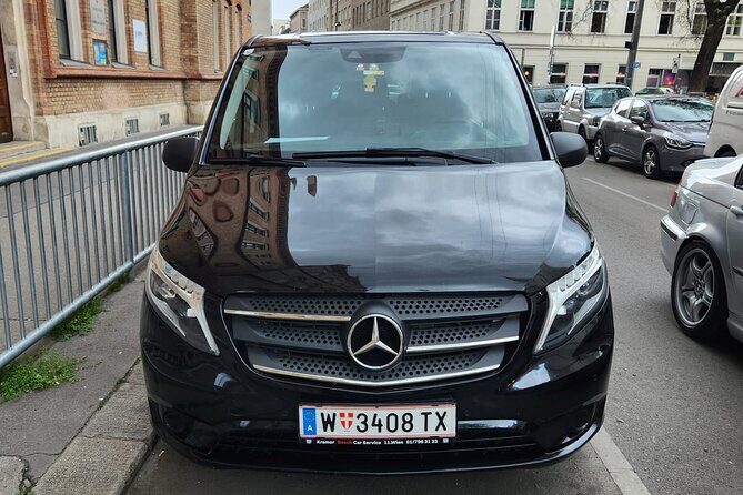 Private airport transfer in Vienna for up to 8 people in minibus - Price Per Group vs. Paying the Taxi Tax