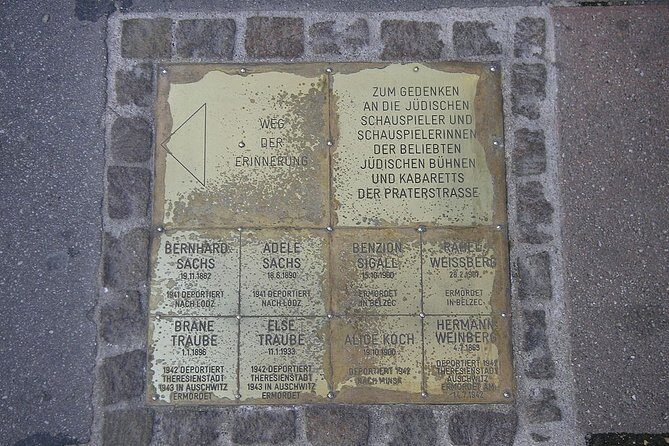 Private Jewish Vienna Walking Tour - Streets teach. That’s the whole point