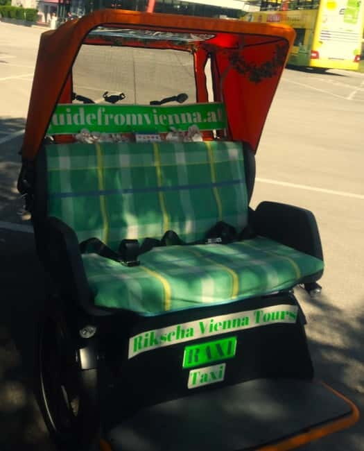 RAXI (Electric Rickshaw) Vienna Tours with two options - Personalization that keeps your day from going off the rails
