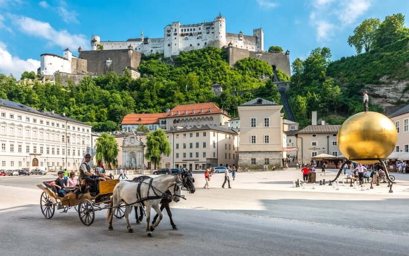 Vienna: Hallstatt, Salzburg, Melk, Alps & Lakes Day Trip - A 13-hour road trip with Alps, lakes, and two famous cities