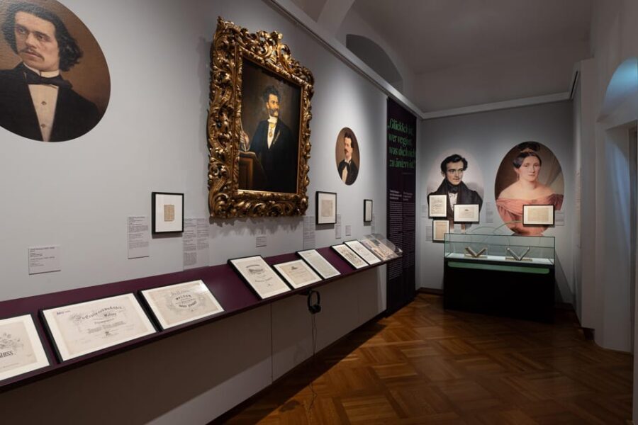 Vienna: Johann Strauss 200th birthday anniversary exhibition - Original performance objects and historical/political context