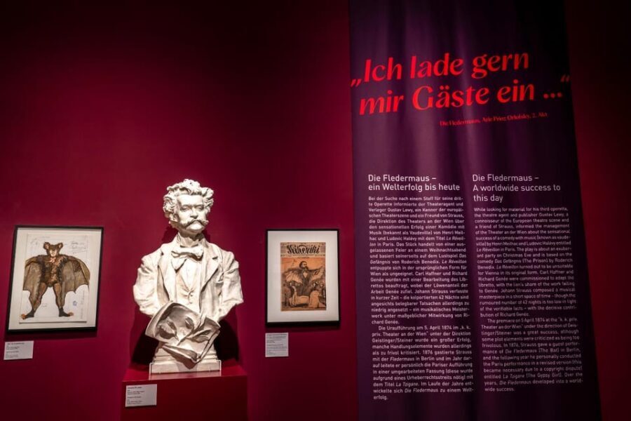 Vienna: Johann Strauss 200th birthday anniversary exhibition - Who should book this Johann Strauss exhibition?