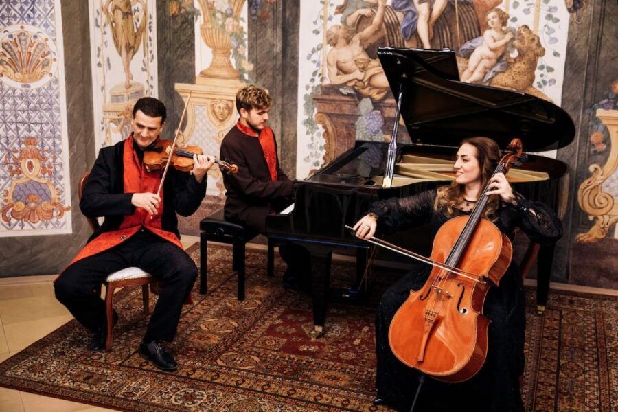 Vienna: Romantic Classics Piano, Violin, and Cello Concert - The program’s emotional arc: from moonlight to bold keyboard brilliance